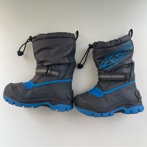 KEEN Little Kids Snow Troll Winter Insulated Waterproof Toddler Boots (size 8)